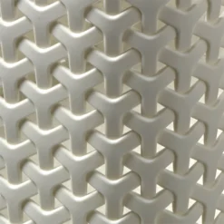 Curver My Style Large Round Plastic Storage Organiser - Vintage White - 1.6L -Storage Box Store 12806190 2044832992346013