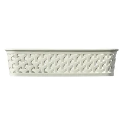 Curver My Style A5 Rectangular Plastic Storage Organiser - Vintage White -Storage Box Store 12807670 5864833169450362