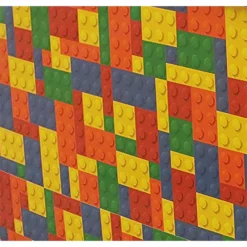 Curver Stockholm Bright Blocks Plastic Deco Storage Box Multi Colour 22L -Storage Box Store 12807671 1664833169684971