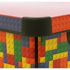 Curver Stockholm Bright Blocks Plastic Deco Storage Box Multi Colour 22L -Storage Box Store 12807671 7374833169932528
