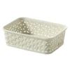 Curver My Style A6 Rectangular Plastic Storage Organiser - Vintage White 1 Curver My Style A6 Rectangular Plastic Storage Organiser - Vintage White -Storage Box Store 12807791 1284831961377404