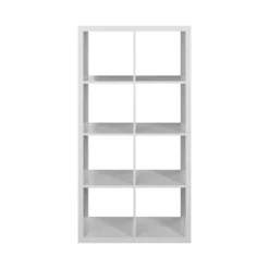 Clever Cube 4x2 Storage Unit - White -Storage Box Store 12813309 2624899295395192