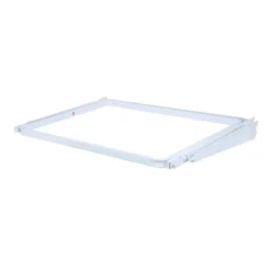None Sliding Basket Frame - White