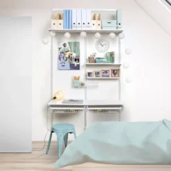 None Double Slot Upright - White -2133mm 7 None Double Slot Upright - White -2133mm -Storage Box Store 12815578 1754833193148943