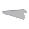None Double Slot Bracket - White -120mm 1 None Double Slot Bracket - White -120mm -Storage Box Store 12815728 5995034583367523