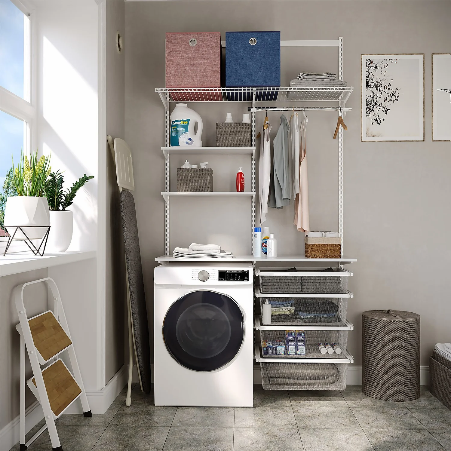 None Double Slot Bracket - White -170mm 4 None Double Slot Bracket - White -170mm - Image 2