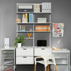 None Double Slot Bracket - White -320mm 10 None Double Slot Bracket - White -320mm -Storage Box Store 12815732 8744833192225135