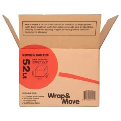 52L Moving Box Heavy Duty -Storage Box Store 12815754 2404832989341060