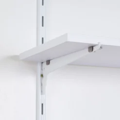 None Single Bracket - White - 400mm -Storage Box Store 12815890 1384833192913806