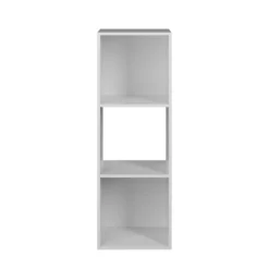 Compact Cube 3x1 Storage Unit - White -Storage Box Store 12815992 1184929106715094