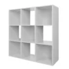 Compact Cube 3x3 Storage Unit - White -Storage Box Store 12815994 9164929106871835