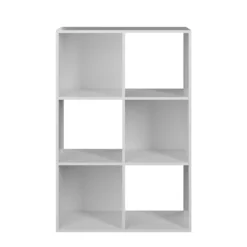 Compact Cube 3x2 Storage Unit - White -Storage Box Store 12815995 1634929107005047