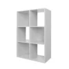 Compact Cube 3x2 Storage Unit - White 2 Compact Cube 3x2 Storage Unit - White -Storage Box Store 12815995 7464929106872795