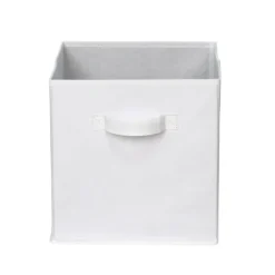 Compact Cube Fabric Insert - Vivid White -Storage Box Store 12816005 1454929106914330