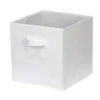 Compact Cube Fabric Insert - Vivid White 1 Compact Cube Fabric Insert - Vivid White -Storage Box Store 12816005 7304831958133843