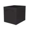 Compact Cube Fabric Insert - Black 2 Compact Cube Fabric Insert - Black -Storage Box Store 12816008 1974831964418420