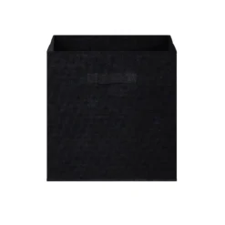 Compact Cube Fabric Insert - Black -Storage Box Store 12816008 2004929106927542