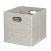 Clever Cube Fabric Insert - Taupe 1 Clever Cube Fabric Insert - Taupe -Storage Box Store 12816131 1824831951610514