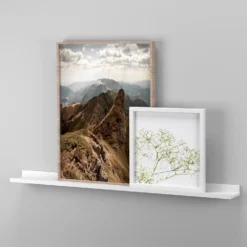 Flexi Storage Decorative Shelving Photo Shelf - White Matt - 900x35x100mm 8 Flexi Storage Decorative Shelving Photo Shelf - White Matt - 900x35x100mm -Storage Box Store 12817971 8044876425860004