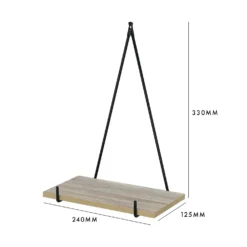 None Tri Hanging Bracket Kit - Sanoma Oak -Storage Box Store 12821190 1374964085619041