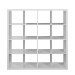 Clever Cube 4x4 Storage Unit - White 10 Clever Cube 4x4 Storage Unit - White -Storage Box Store 12821332 1314899295385211