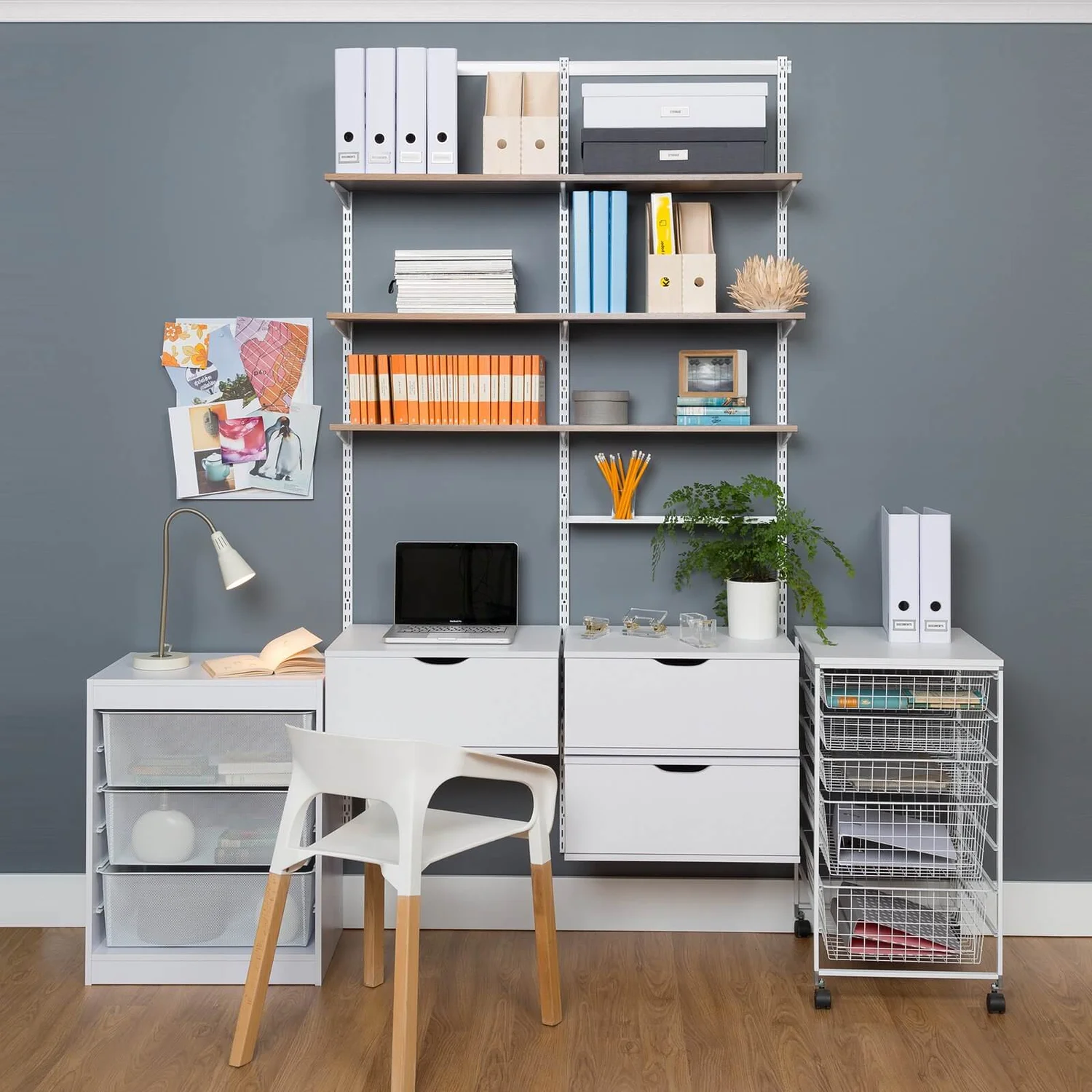 Shelf Sanoma Oak 1200x16x250mm 5 Shelf Sanoma Oak 1200x16x250mm - Image 3