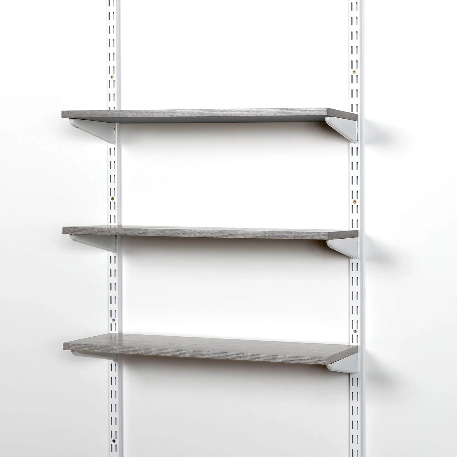 Shelf Grey Oak 600x16x250mm 4 Shelf Grey Oak 600x16x250mm - Image 2