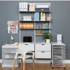 Shelf Grey Oak 900x16x250mm -Storage Box Store 12821479 2044832960112492