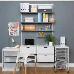 Shelf Grey Oak 1200x16x200mm -Storage Box Store 12821487 1744832960348601