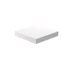 Floating Shelf - White Matt - 235 X 235 X 38mm -Storage Box Store 12822017 4464887838600218