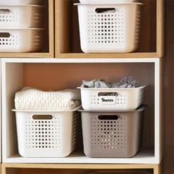 2 Pack Smartstore Wardrobe Basket Tag - White -Storage Box Store 12822341 1814833173353680