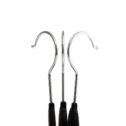 Black Velvet Clothes Hangers - 10 Pack -Storage Box Store 12822491 1174878809198859