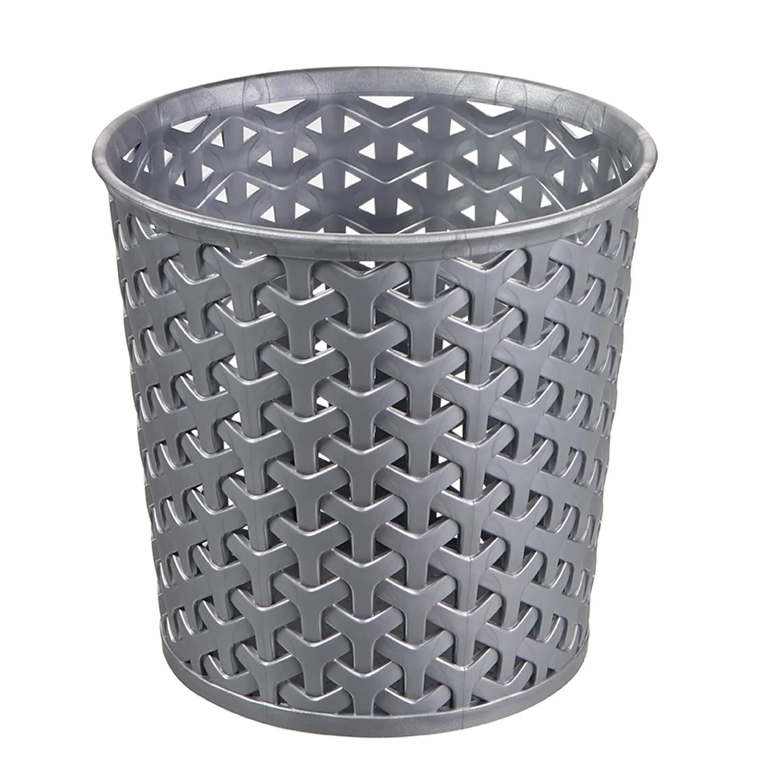 Curver My Style Large 1.6L Round Plastic Storage Organiser - Grey 2 Curver My Style Large 1.6L Round Plastic Storage Organiser - Grey