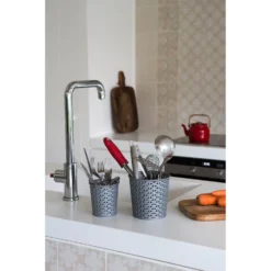 Curver My Style Large 1.6L Round Plastic Storage Organiser - Grey 12 Curver My Style Large 1.6L Round Plastic Storage Organiser - Grey -Storage Box Store 12823035 5554833228197865