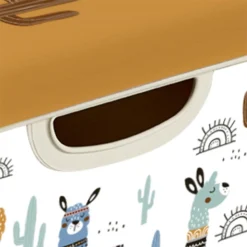 Curver Stockholm Llama Plastic Deco Storage Box - Multi-Coloured - 22L -Storage Box Store 12824053 1064832982957858