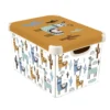 Curver Stockholm Llama Plastic Deco Storage Box - Multi-Coloured - 22L 2 Curver Stockholm Llama Plastic Deco Storage Box - Multi-Coloured - 22L -Storage Box Store 12824053 1124831941627735