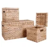 Natural Storage Set - 1 Trunk & 2 Boxes 1 Natural Storage Set - 1 Trunk & 2 Boxes -Storage Box Store 12826114 4664831588991790