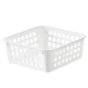 Smartstore 1L Wardrobe Basket - White -Storage Box Store 12826424 1134831432194921