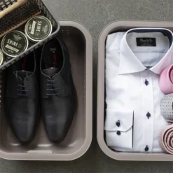 Smartstore 6L Wardrobe Basket - Taupe -Storage Box Store 12826431 1564833174171975