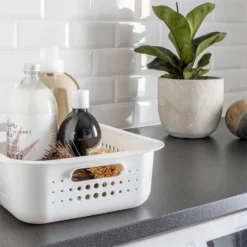 Smartstore 6L Wardrobe Basket - White -Storage Box Store 12826433 8784833172802298