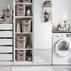 Smartstore 10L Wardrobe Basket - Taupe 11 Smartstore 10L Wardrobe Basket - Taupe -Storage Box Store 12826436 7684833174709899