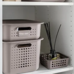 Smartstore Wardrobe Basket Lid - Taupe -Storage Box Store 12826437 1014833173691447