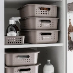Smartstore Wardrobe Basket Lid - Taupe -Storage Box Store 12826437 7684833173560443