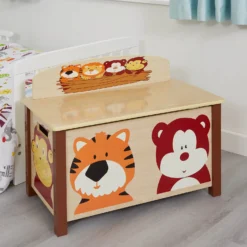 None Jungle Big Toy Box 18 None Jungle Big Toy Box -Storage Box Store 12834482 6854833168664404