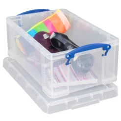 Really Useful Storage Box - Clear - 9L -Storage Box Store 12834908 1924833172876752