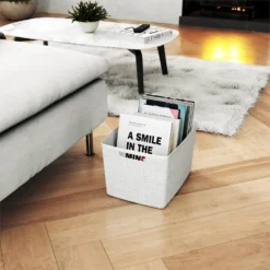 Curver Jute Large Basket - 20L - Off White -Storage Box Store 12840437 1094833167330331