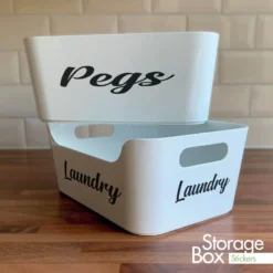 Box Stickers Laundry And Pegs 7 Box Stickers Laundry And Pegs -Storage Box Store 12841737 4424833224558967