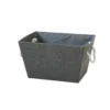 Grey Herringbone Medium Storage Basket -Storage Box Store 12886594 1754857031446474