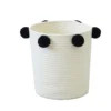 Round Cotton Rope Mono Pom Pom Basket -Storage Box Store 12886598 5764857031547139