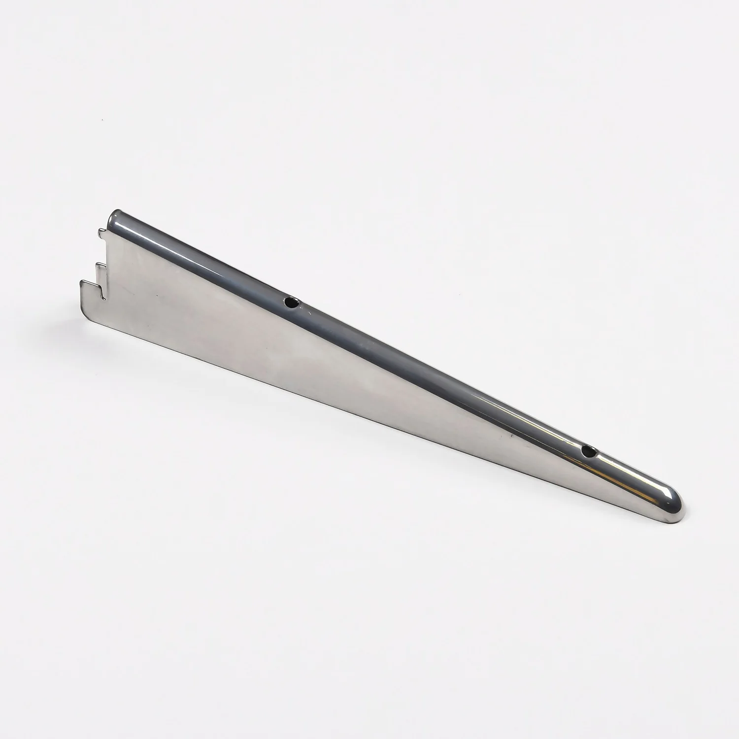 Twin Slot Shelving Kit - 1981mm Krome Twinslot And 317mm Brackets - Chrome Effect 4 Twin Slot Shelving Kit - 1981mm Krome Twinslot And 317mm Brackets - Chrome Effect - Image 2